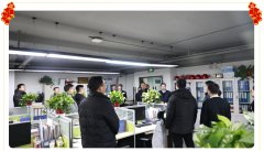 开工送上“敬业福”丨公司领导班子新春慰问鼓干劲